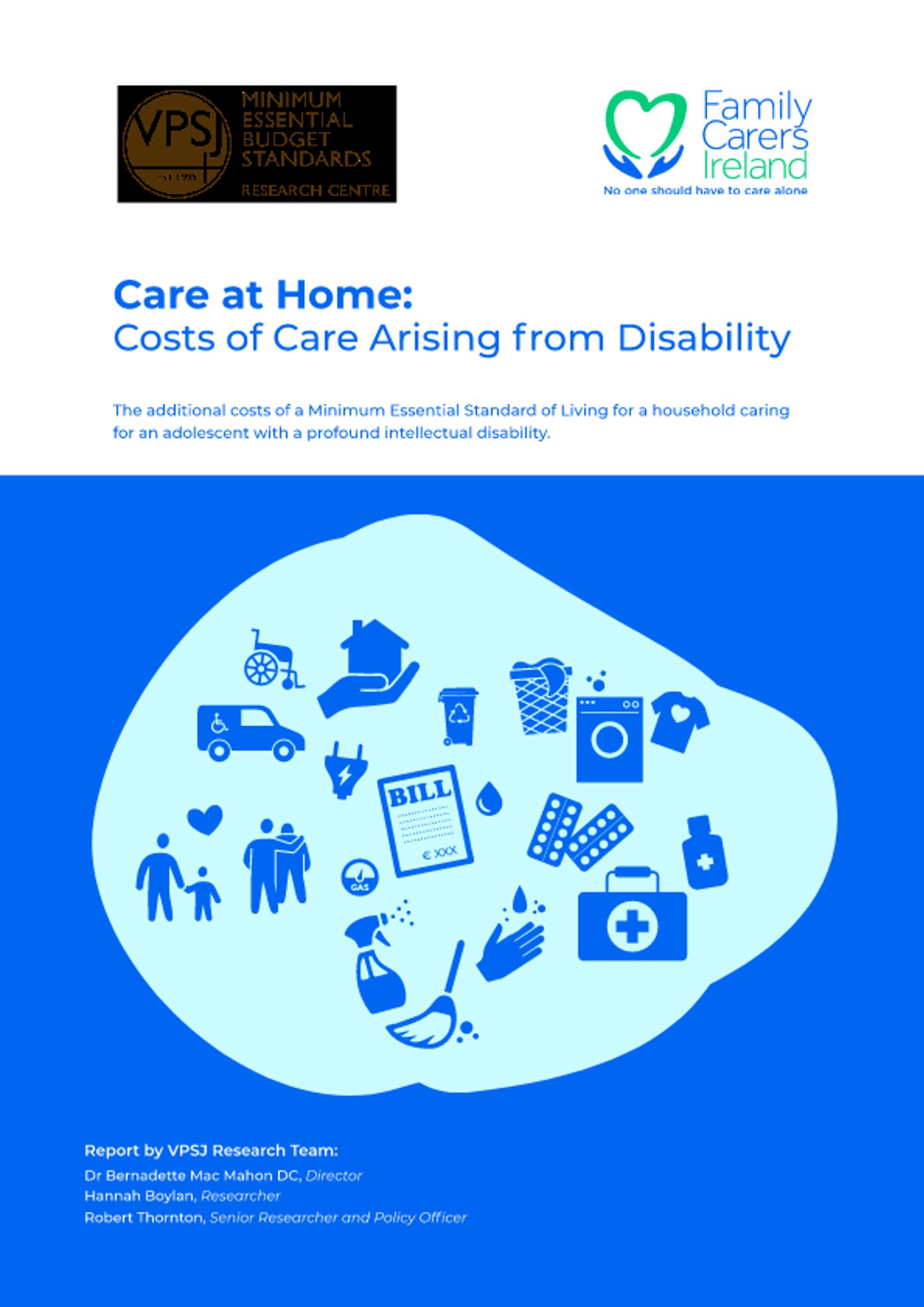 Care At Home Costs Of Care Arising From Disability 2022