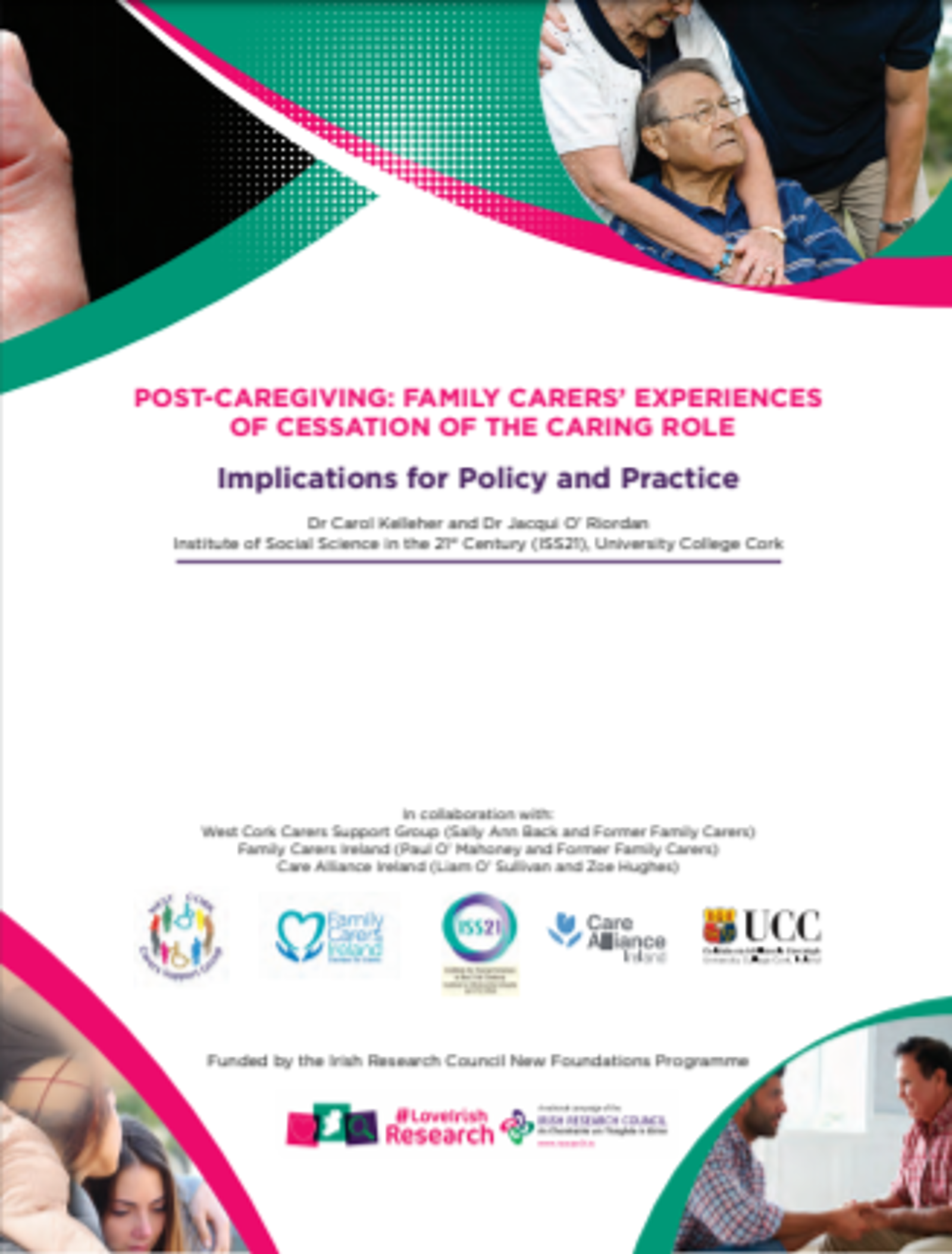 Post Caregiving Family Carers’ Experiences Of Cessation Of The Caring Role Implications For Policy And Practice (2017)
