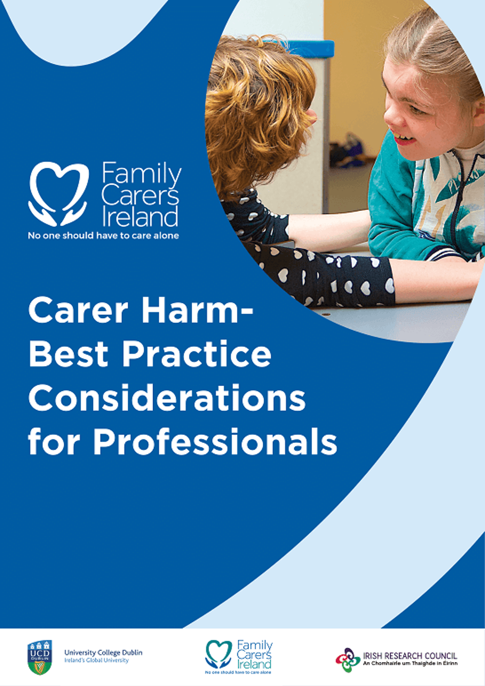 Carer harm – best practice considerations for professionals