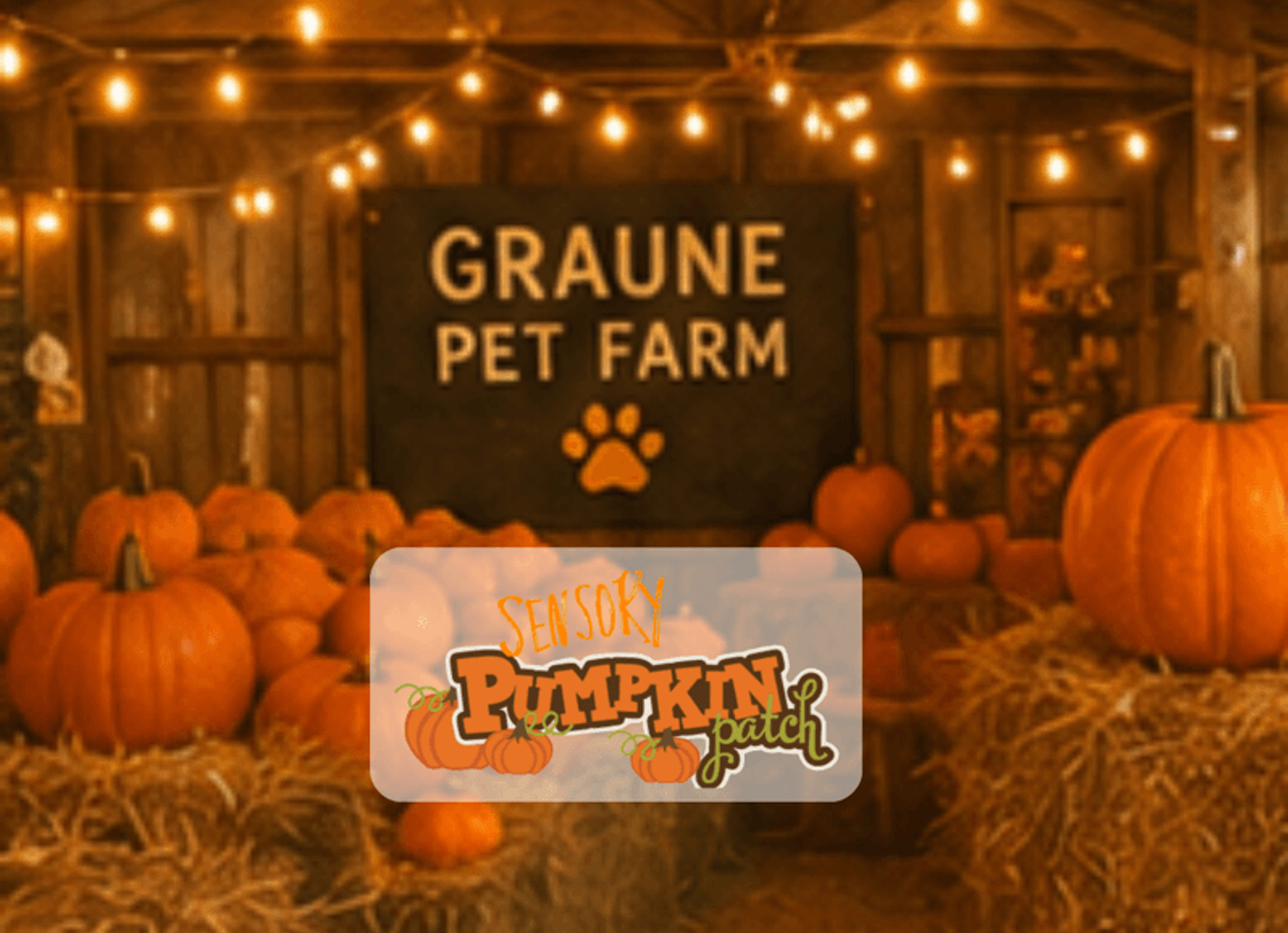 Graune Pet Farm & Play Centre - Sensory Pumpkin Patch - Mayo