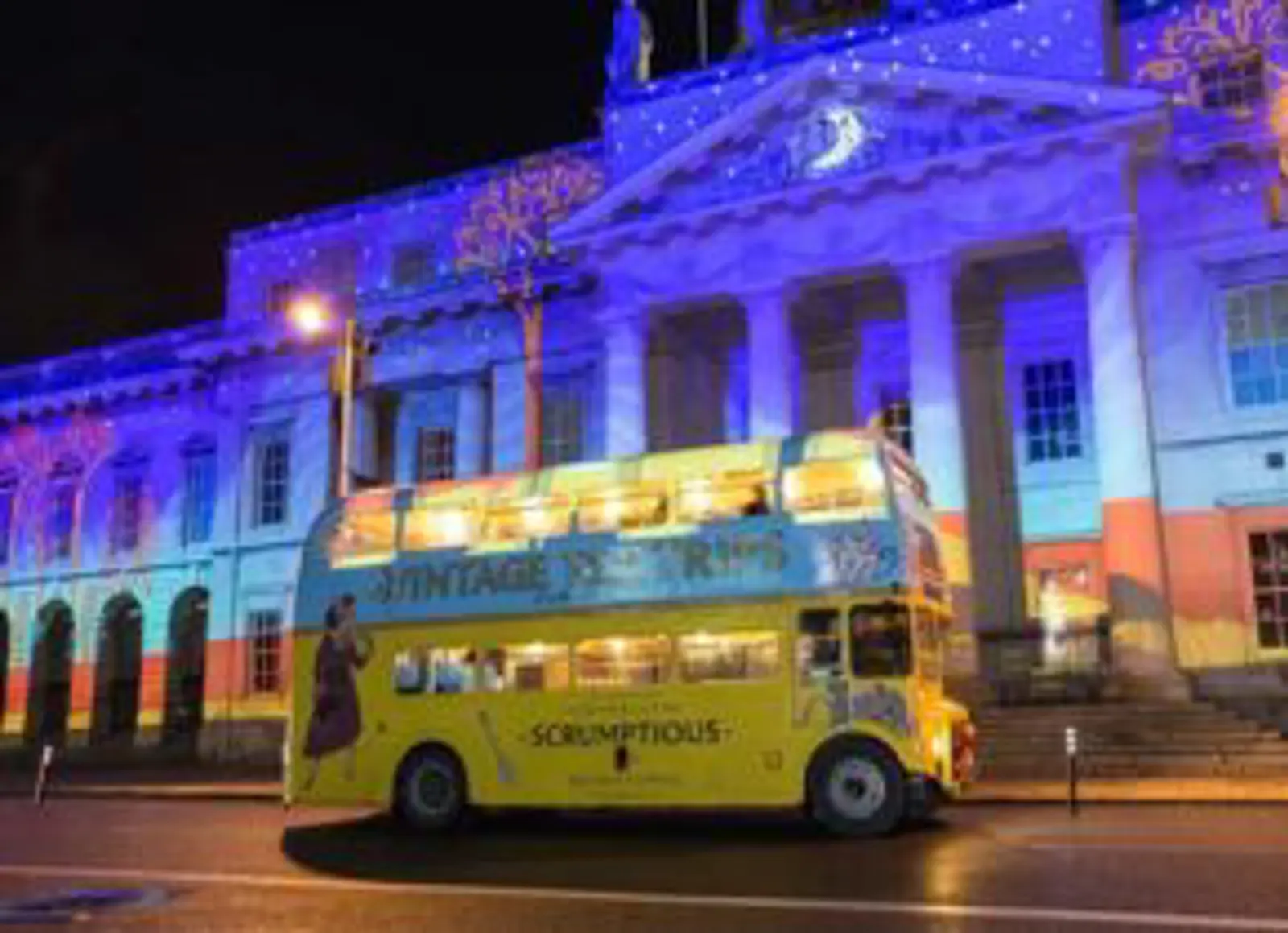 Vintage Tea Trips Christmas Twinkling Lights Tour - Dublin