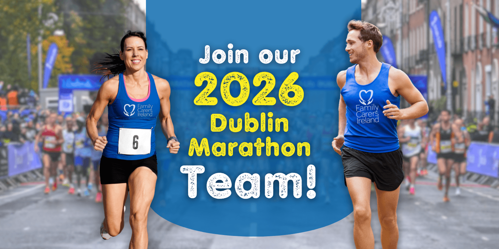 Dublin City Marathon Family Carers Ireland Banner 2