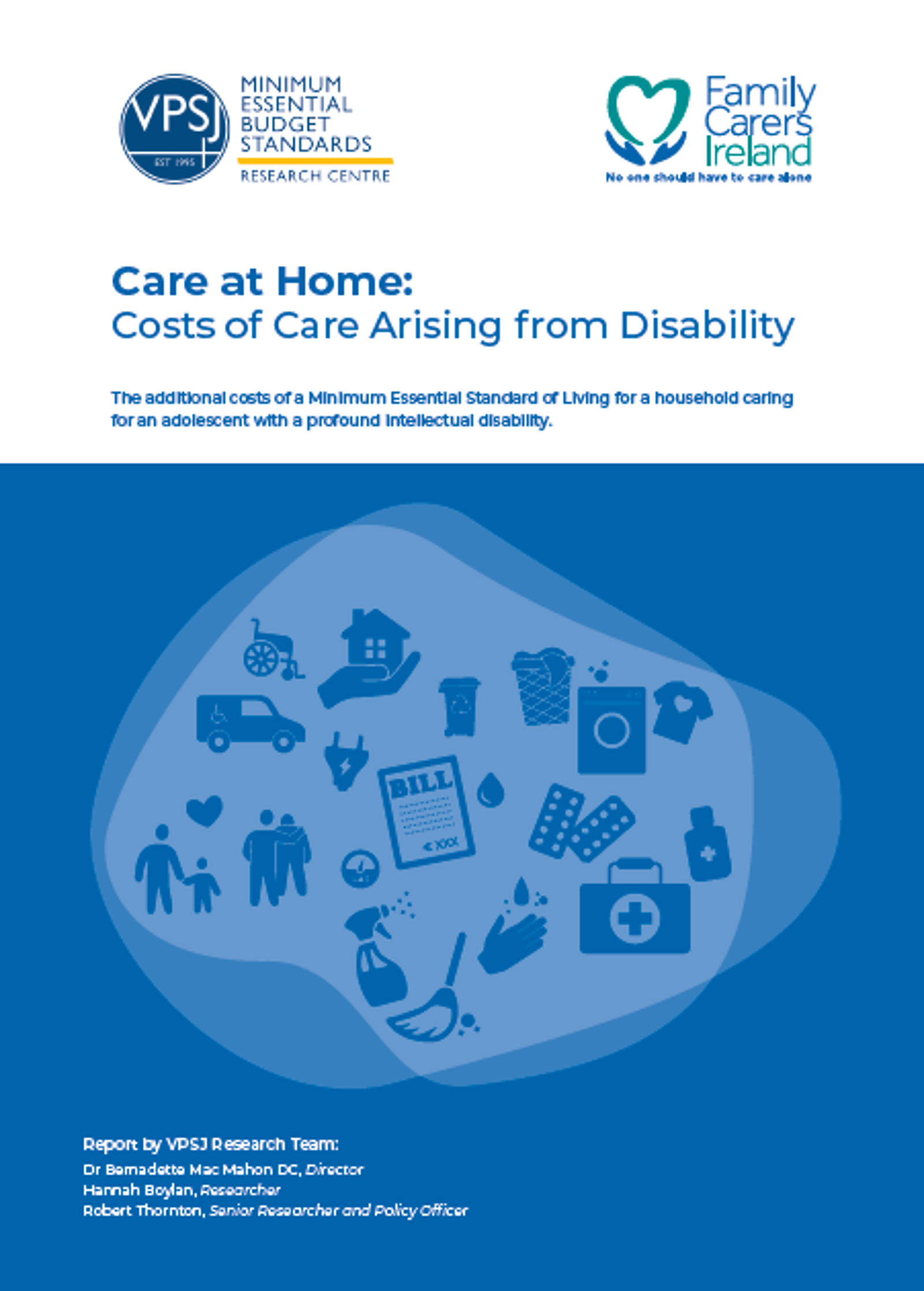 Care At Home Costs Of Care Arising From Disability (2022)