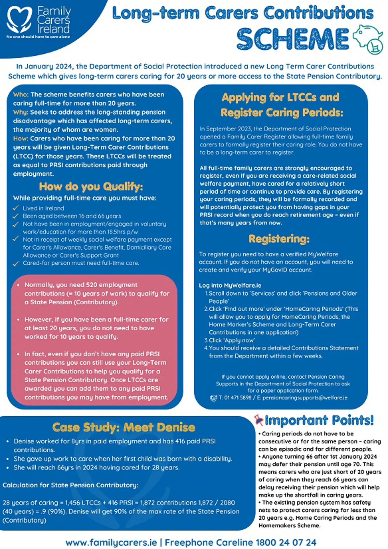 A Guide To The Long Term Carers Contributions Scheme (2024)