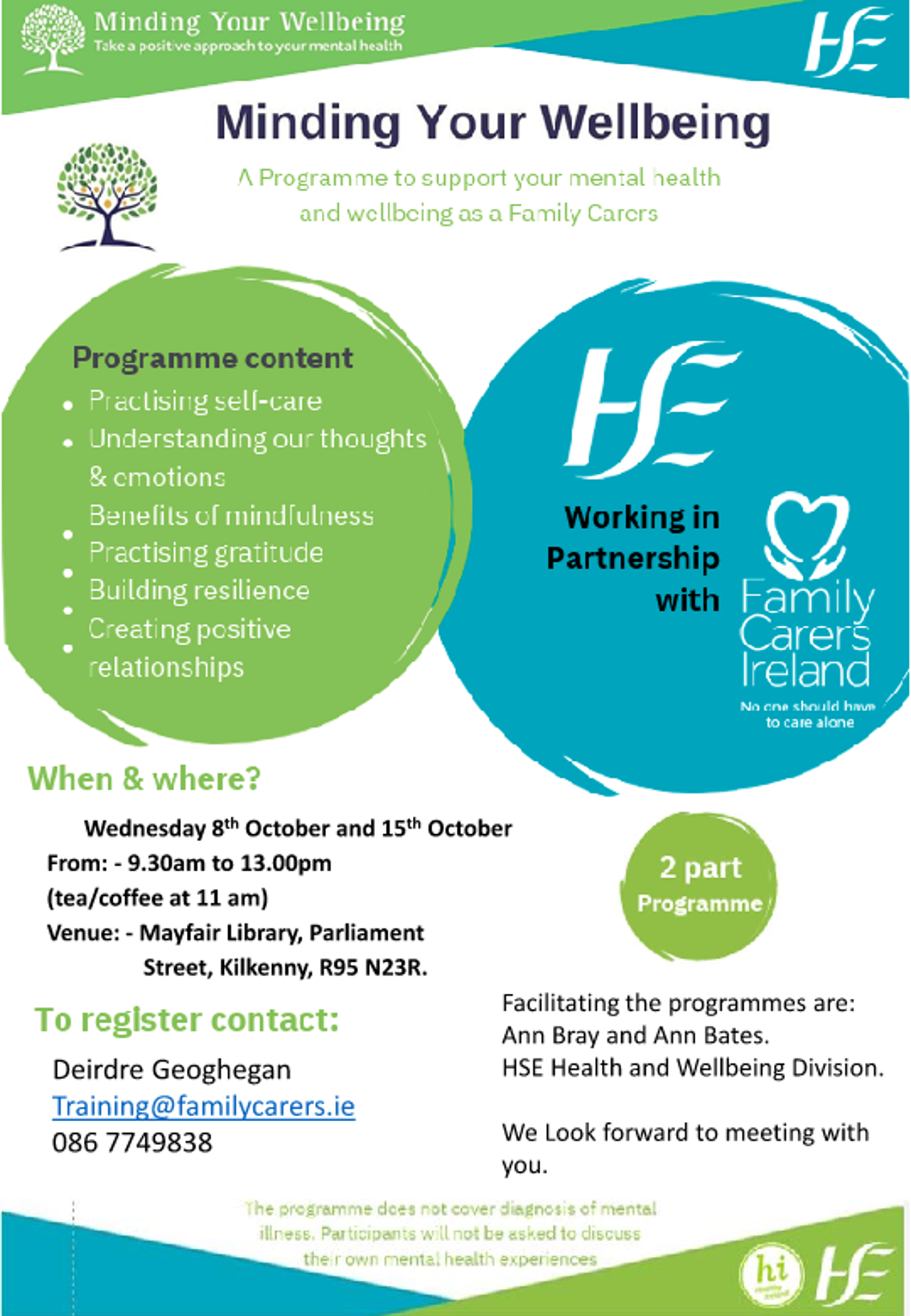 Minding Your Wellbeing October 2025
