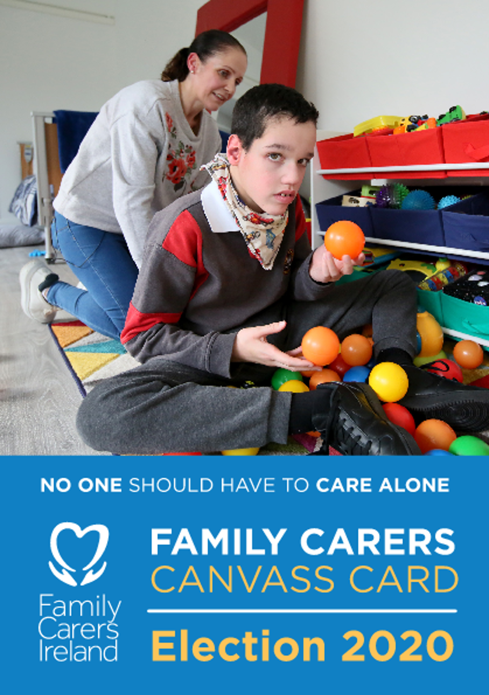 Carers Canvass Card Election 2020