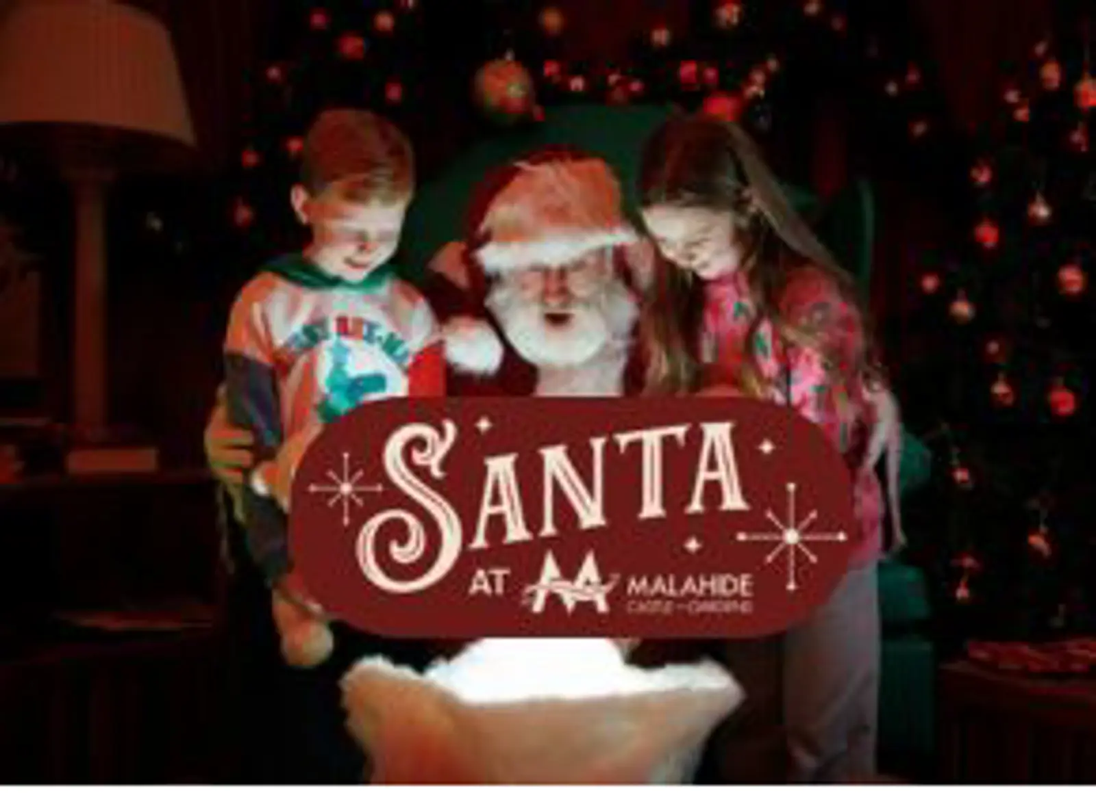 Santa at Malahide Castle & Gardens - Dublin 