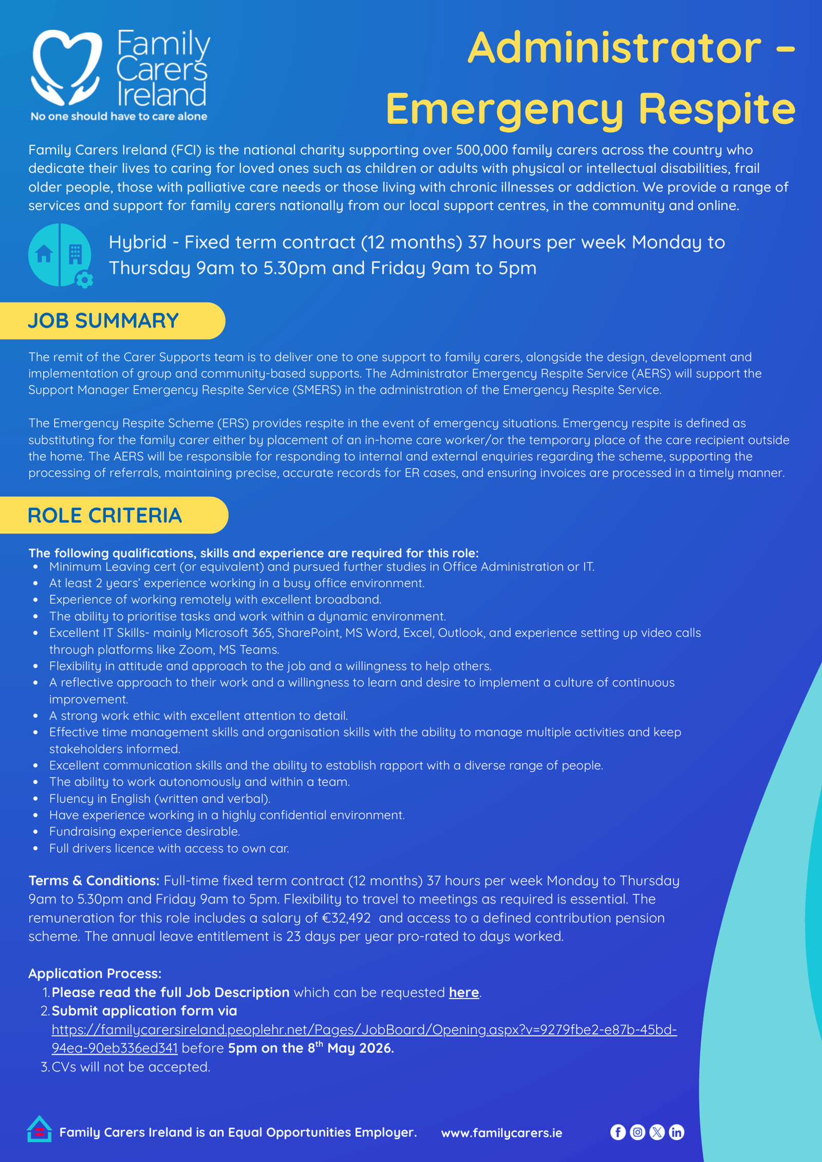 Administrator - Emergency Respite