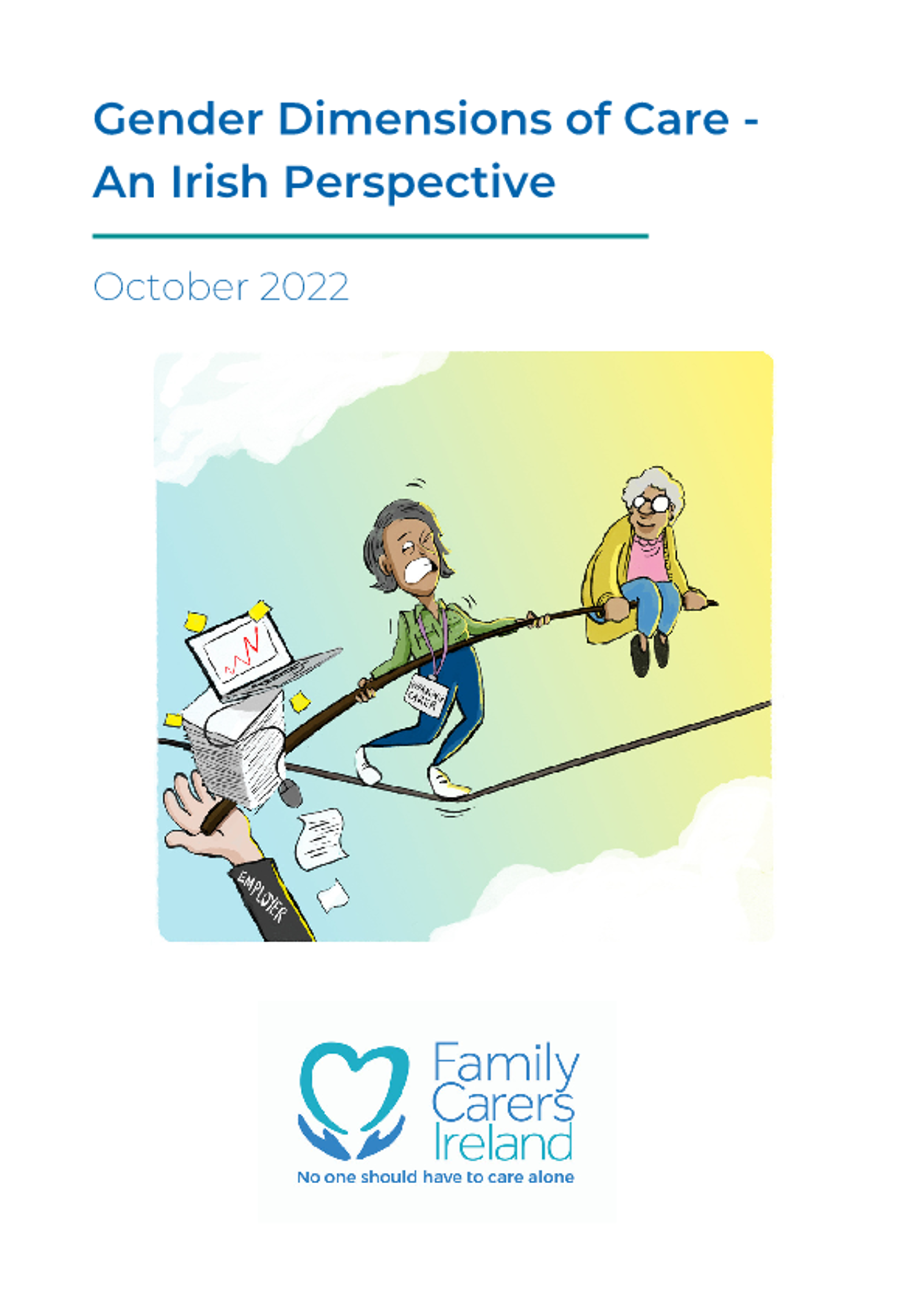 Gender Dimensions Of Care An Irish Perspective (2022)